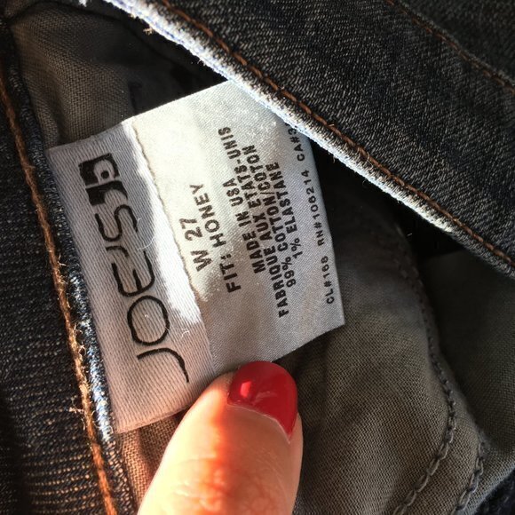 Joes Jeans Women Denim‎ Size 27 Honey Fit Stretch Curvy Flare Gigi Wash Bootcut - Picture 9 of 10